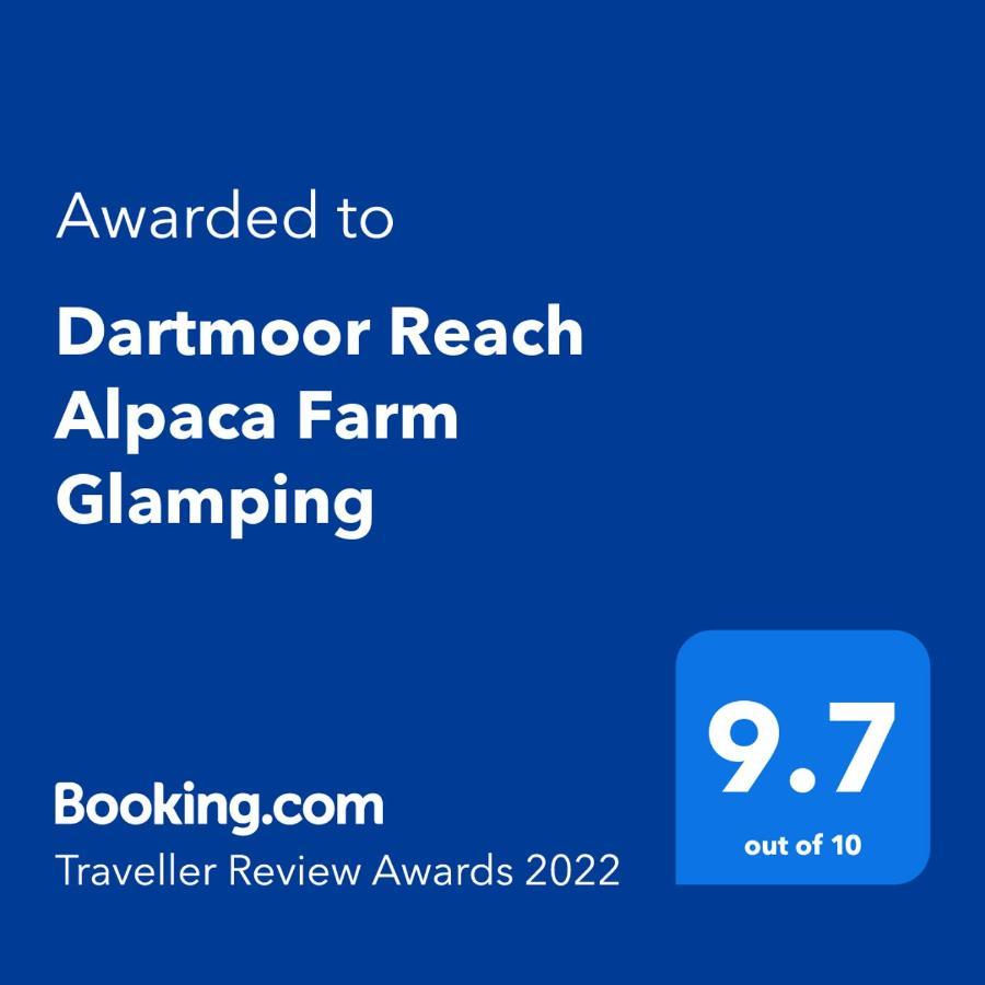 Dartmoor Reach Alpaca Farm Heated Cabins 5 Mins Drive To Dartmoor Bovey Tracey Luaran gambar