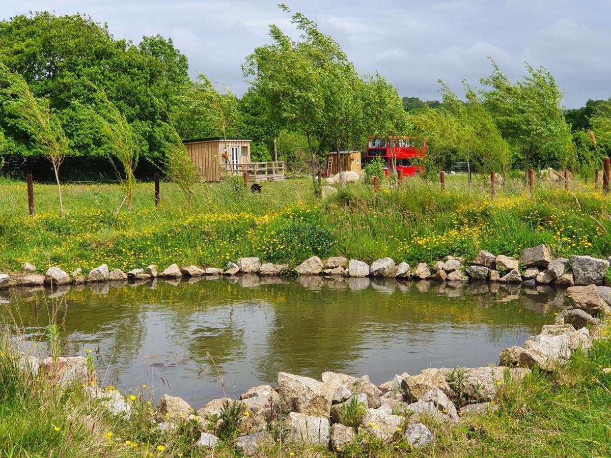 Dartmoor Reach Alpaca Farm Heated Cabins 5 Mins Drive To Dartmoor Bovey Tracey Luaran gambar